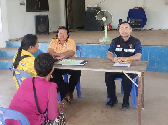   พช.เขมราฐ : ติดตามการดำเนินงานโครงการแก้ไขปัญหาความยากจน (กข.คจ.) บ้านดอนบาก หมู่ที่ 16 ตำบลเขมราฐ อำเภอเขมราฐ จังหวัดอุบลราชธานี