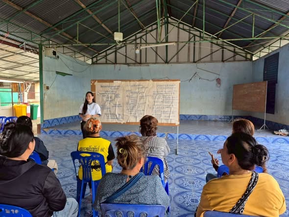 พช.เขมราฐ : ดำเนินโครงการส่งเสริมการออมและพัฒนาทักษะทางการเงิน (Financial Literacy)